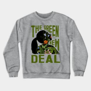 AOC - Green New Deal Crewneck Sweatshirt